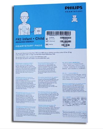 Philips Piastre per defibrillatore  Heartstart FR2 - pediatriche Philips Piastre per defibrillatore  Heartstart FR2 - pediatriche