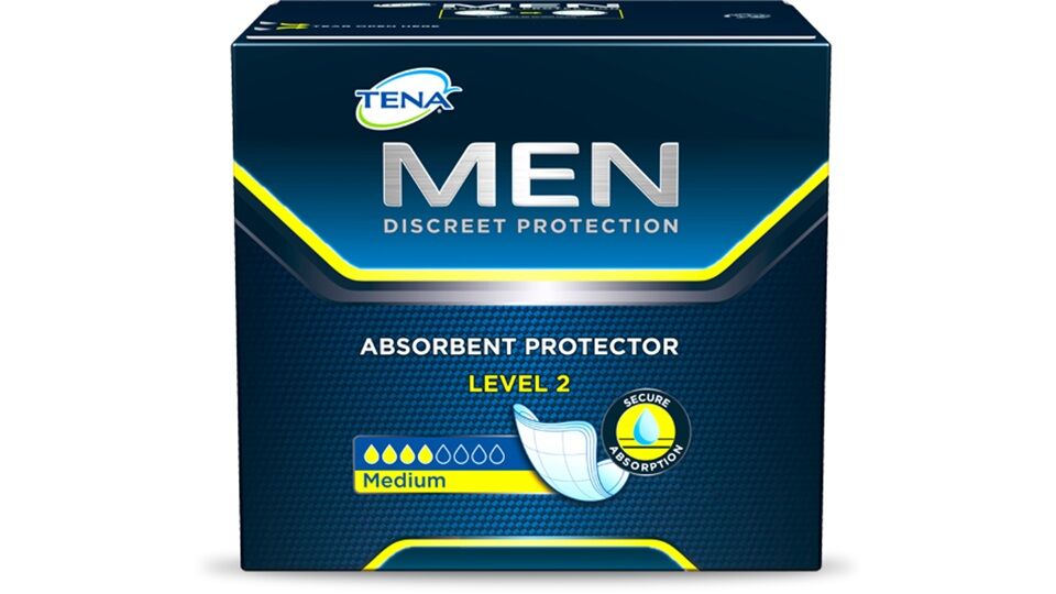Tena Assorbenti maschili  MEN Protezione MEDIUM Livello 2 - cf 20 pz Tena Assorbenti maschili  MEN Protezione MEDIUM Livello 2 - cf 20 pz