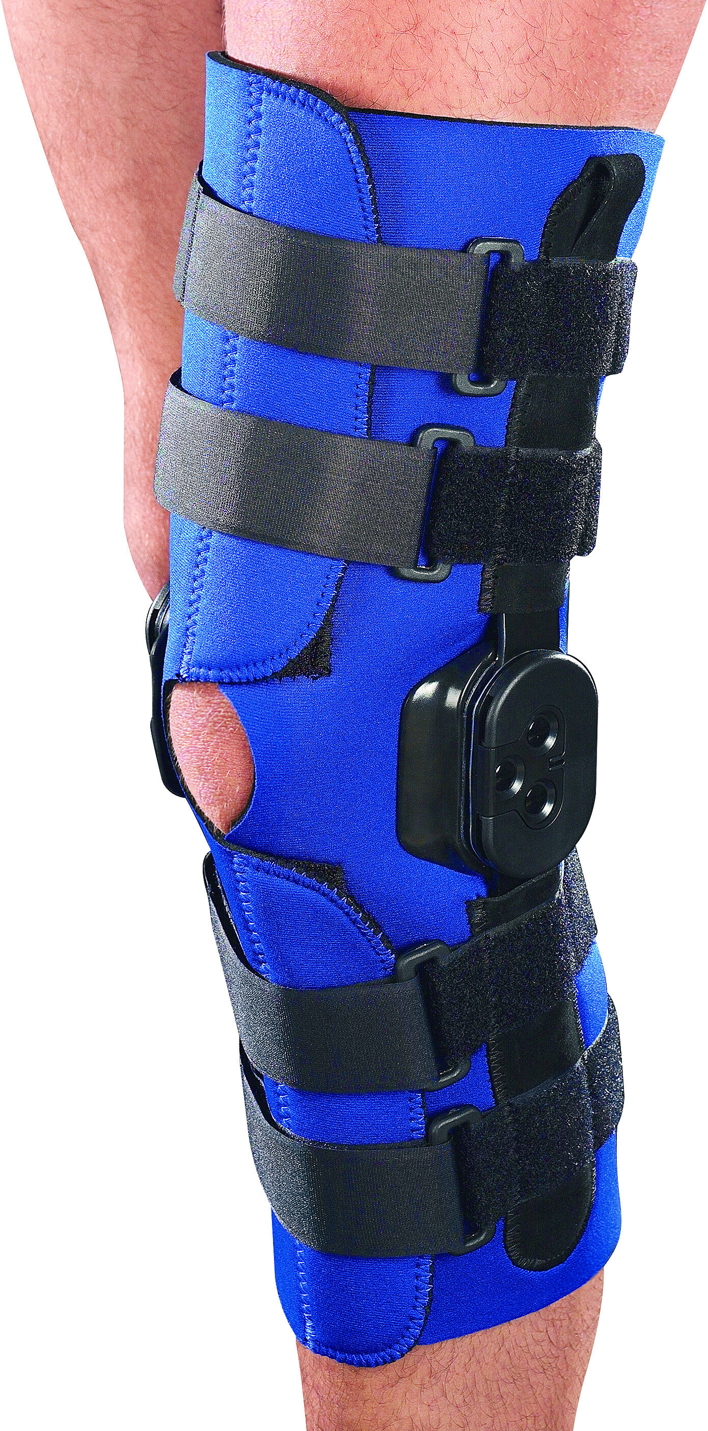 RO+TEN Ginocchiera in Neoprene ortopedica ACTIVUM  - modello tubolare con aste articolate a controllo F-E -  Lunga - Misure varie RO+TEN Ginocchiera in Neoprene ortopedica ACTIVUM  - modello tubolare con aste articolate a controllo F-E -  Lunga - Misure varie