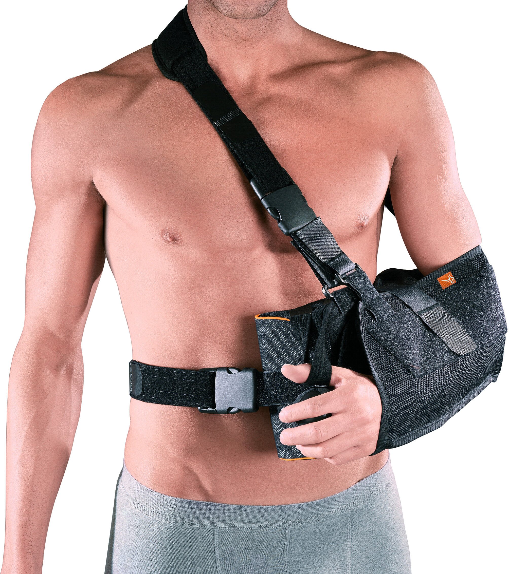 RO+TEN Tutore ortopedico per spalla  -  con abduzione fissa a 10° RO+TEN Tutore ortopedico per spalla  -  con abduzione fissa a 10°