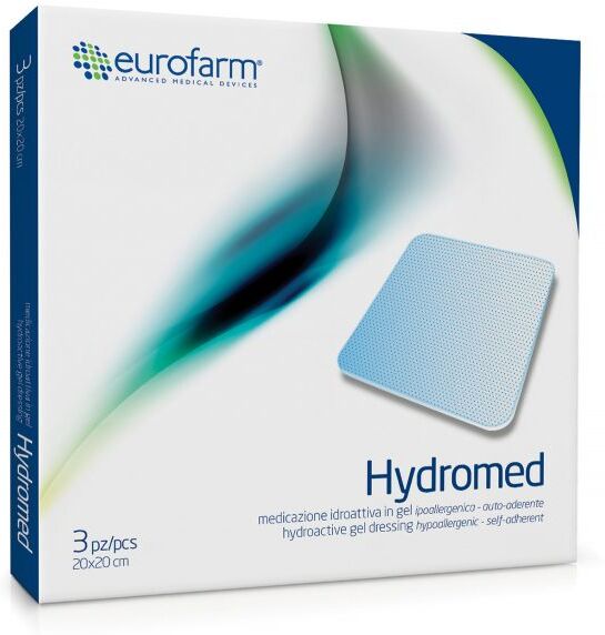 Eurofarm Medicazione avanzata idroattiva in gel Hydromed ® - Ipoallergenica autoaderente Eurofarm Medicazione avanzata idroattiva in gel Hydromed ® - Ipoallergenica autoaderente