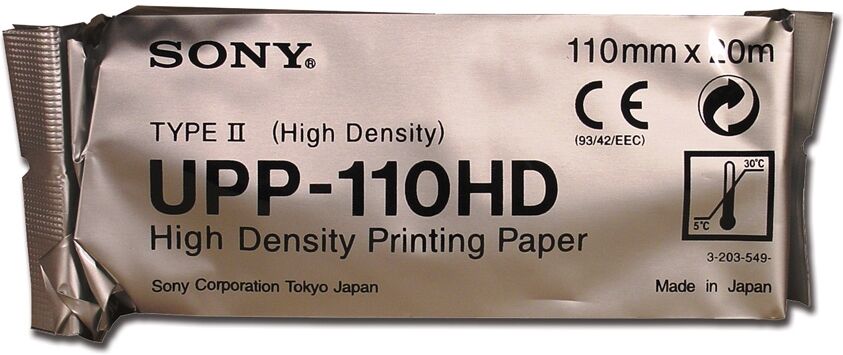 Sony Carta ecografia  UPP-110HD Sony Carta ecografia  UPP-110HD