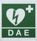 PVS Cartello da parete per defibrillatore DAE PVS Cartello da parete per defibrillatore DAE