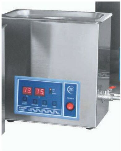 TecnoMed Vasca a ultrasuoni Digiclean in acciaio inox con comandi digitali - 5 Lt TecnoMed Vasca a ultrasuoni Digiclean in acciaio inox con comandi digitali - 5 Lt