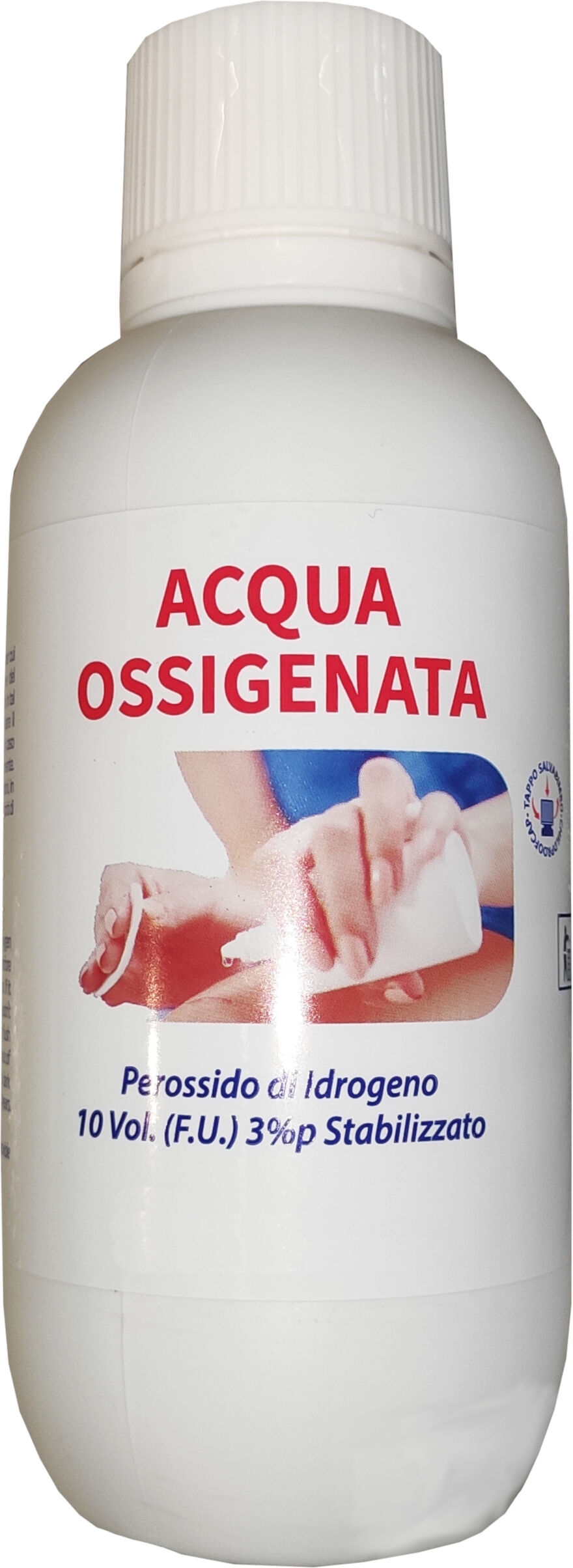 Vincal Acqua ossigenata al 3%, 10 volumi - 12 flaconi da 250 ml