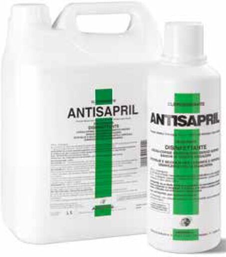 --- None --- "antisapril" disinfettante (verde) - flacone da 5 lt --- None --- "antisapril" disinfettante (verde) - flacone da 5 lt