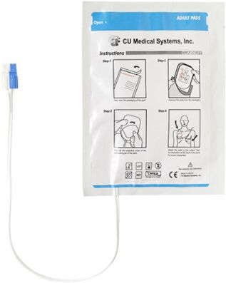 --- None --- Elettrodi monouso per defibrillatore semiautomatico cu medical mod. i-pad nf1200 - misure varie --- None --- Elettrodi monouso per defibrillatore semiautomatico cu medical mod. i-pad nf1200 - misure varie
