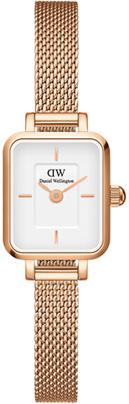 daniel wellington - orologio al quarzo  quadro mini white dw00100727 - dw00100727