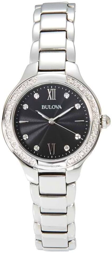 Bulova - Orologio Al Quarzo  Classic Diamonds 96r207 - 96R207