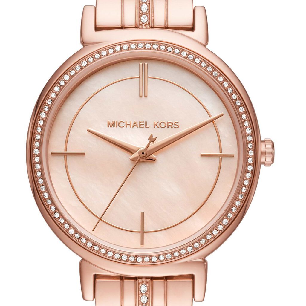 Michael Kors - Orologio Donna  Cinthia quadrante rose gold MK3643-SA20 - FA-MK3643-SA20 Rosa