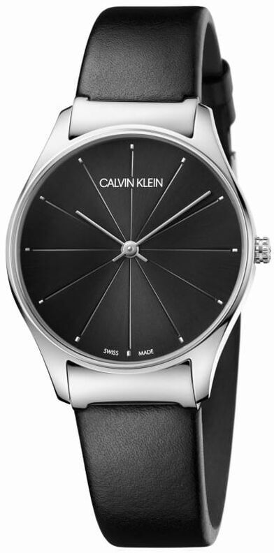 Calvin Klein - Orologio Donna  Classic Too quadrante nero K4D221CY-SA20 - FA-K4D221CY-SA20