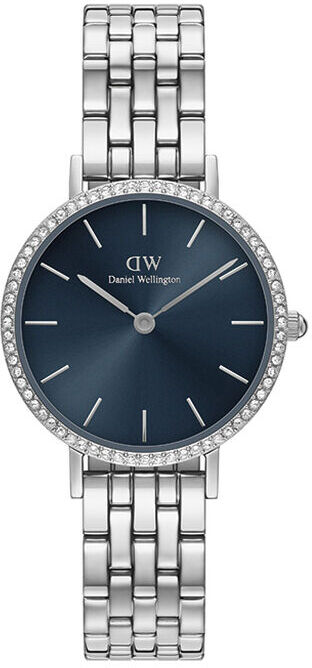 Daniel Wellington - Orologio Al Quarzo  Petite Lumine Bezel 5-link Arctic Dw00100664 - DW00100664