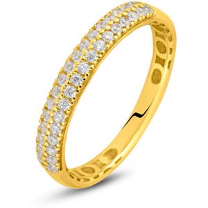 Stroili Anello Fascia Claire Oro Giallo Cubic Zirconia Collezione: Claire - Misura 58 Oro Giallo