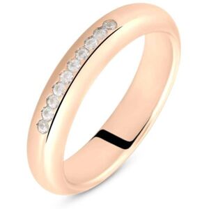 Stroili Fede Classica Leggera 4 mm Oro Rosa Diamante Collezione: Fede Leggera 375/1000 Oro Rosa