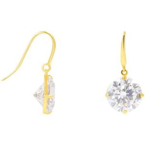 Stroili Orecchini Lobo Punto Luce Claire Oro Giallo Cubic Zirconia Collezione: Claire Oro Giallo