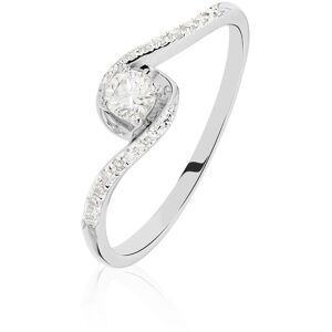 Stroili Anello Solitario Sophia Oro Bianco Diamante Collezione: Sophia - Misura 52 Oro Bianco