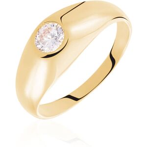 Stroili Anello Golden Dream Placcato Oro Giallo Cubic Zirconia Collezione: Golden Dream - Misura 58 Giallo