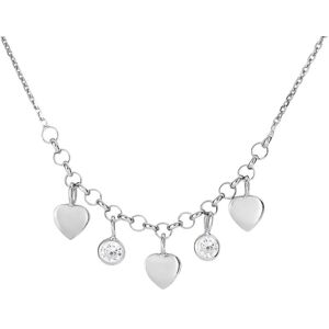 Stroili Collana Silver Collection Argento Rodiato Cubic Zirconia Collezione: Silver Collection Bianco