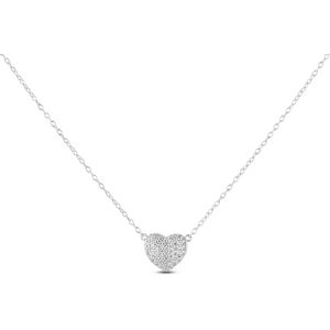 Stroili Collana Silver Shine Argento Rodiato Cubic Zirconia Collezione: Silver Shine Bianco