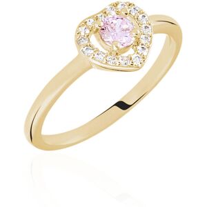 Stroili Anello Golden Dream Placcato Oro Giallo Cubic Zirconia Collezione: Golden Dream - Misura 52 Giallo