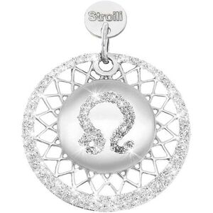 Stroili Charm in argento rodiato e glitter Collezione: Love Beats Bianco