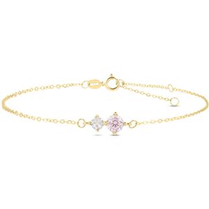 Stroili Bracciale Doppio Punto Luce Claire Oro Giallo Cubic Zirconia Collezione: Claire Oro Giallo