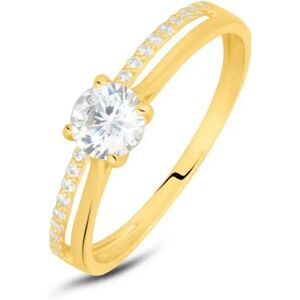 Stroili Anello Solitario Claire Oro Giallo Cubic Zirconia Collezione: Claire - Misura 62 Oro Giallo