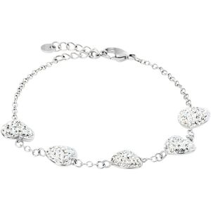 Stroili Bracciale Lady Phantasya Acciaio Cristallo Collezione: Lady Phantasya Bianco