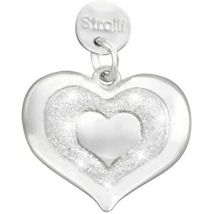 Stroili Pendente Love Beats Argento Rodiato Collezione: Love Beats Bianco