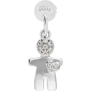 Stroili Pendente Love Beats Argento Rodiato Cubic Zirconia Collezione: Love Beats Bianco