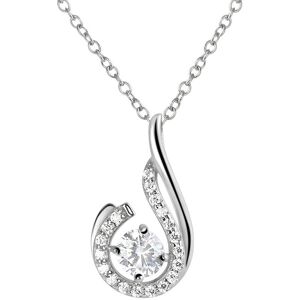 Stroili Collana Silver Elegance Argento Rodiato Cubic Zirconia Collezione: Silver Elegance Bianco