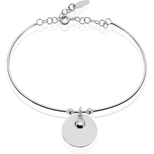 Stroili Bangle Silver Collection Argento Rodiato Cubic Zirconia Collezione: Silver Collection Bianco