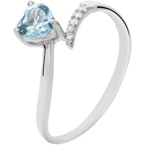 Stroili Anello Solitario Amélie Oro Bianco Topazio Cubic Zirconia Collezione: Amélie - Misura 55 Oro Bianco