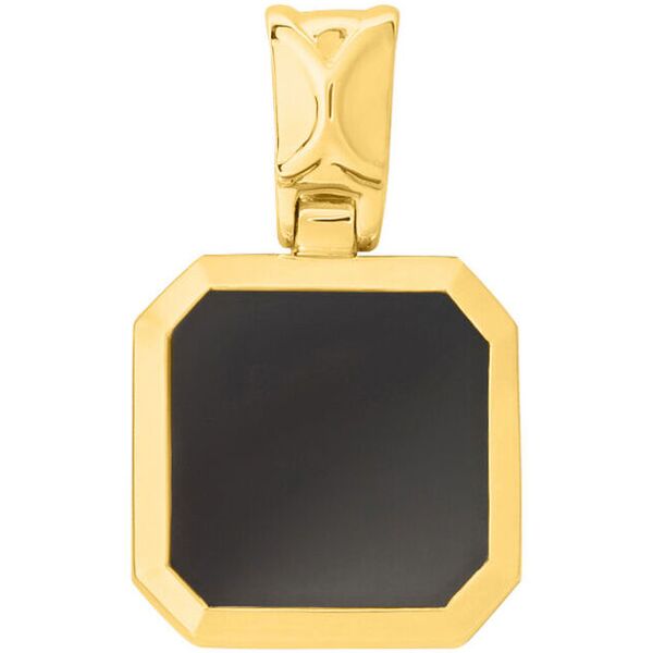 stroili pendente l'homme or oro giallo onice collezione: l'homme or oro giallo