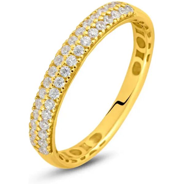 stroili anello fascia claire oro giallo cubic zirconia collezione: claire - misura 54 oro giallo