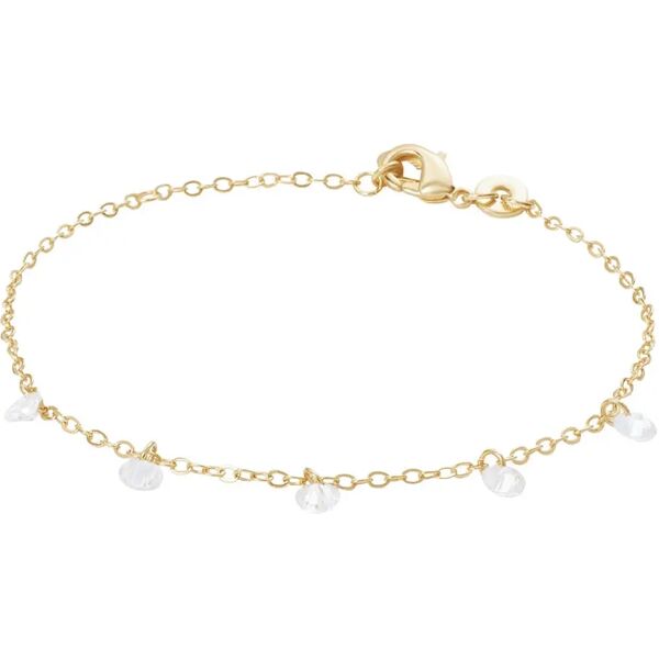 stroili bracciale multi punto luce golden dream placcato oro giallo cubic zirconia collezione: golden dream giallo