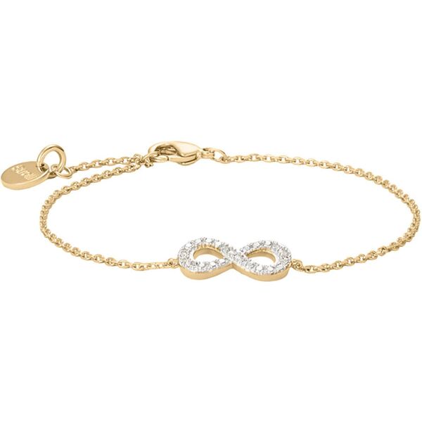 stroili bracciale golden dream placcato oro giallo cubic zirconia collezione: golden dream giallo