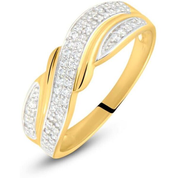 stroili anello fascia claire oro giallo cubic zirconia collezione: claire - misura 52 oro giallo