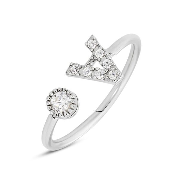 stroili anello fantasia silver moments argento rodiato cubic zirconia collezione: silver moments - misura bianco