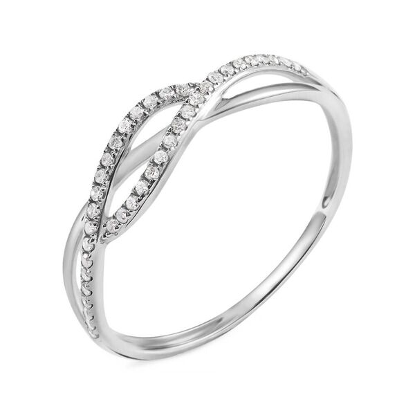 stroili anello fascia sophia oro bianco diamante collezione: sophia - misura 47 oro bianco