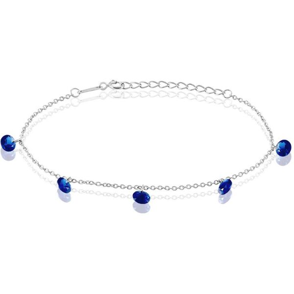 stroili bracciale silver rainbow argento rodiato cubic zirconia collezione: silver rainbow bianco