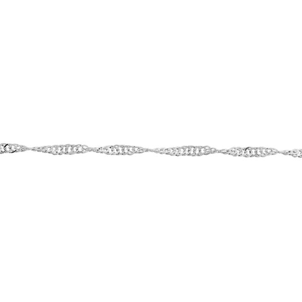 stroili catenina silver collection argento rodiato collezione: silver collection bianco