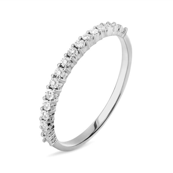 stroili anello semi-eternity sophia oro bianco diamante collezione: sophia - misura 58 oro bianco
