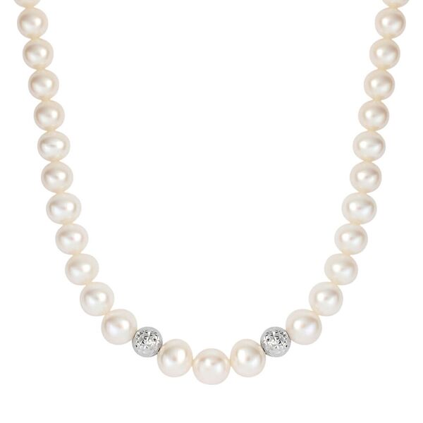 stroili collana gabrielle oro bianco perla d'acqua dolce collezione: gabrielle oro bianco