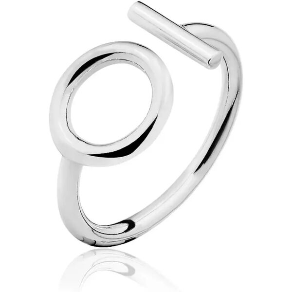 stroili anello silver collection argento rodiato collezione: silver collection - misura 54 bianco