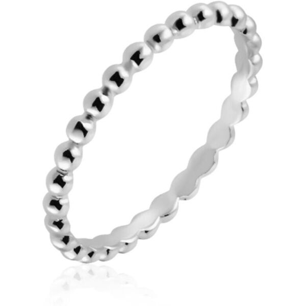 stroili anello silver collection argento rodiato collezione: silver collection - misura 52 bianco