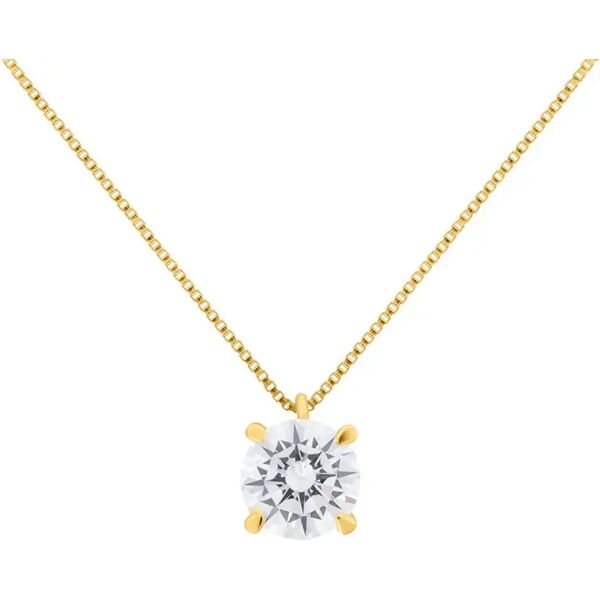 stroili collana punto luce claire oro giallo cubic zirconia collezione: claire oro giallo