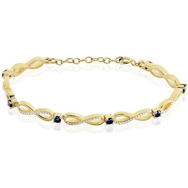 stroili bracciale golden dream placcato oro giallo pietra sintetica cubic zirconia collezione: golden dream giallo