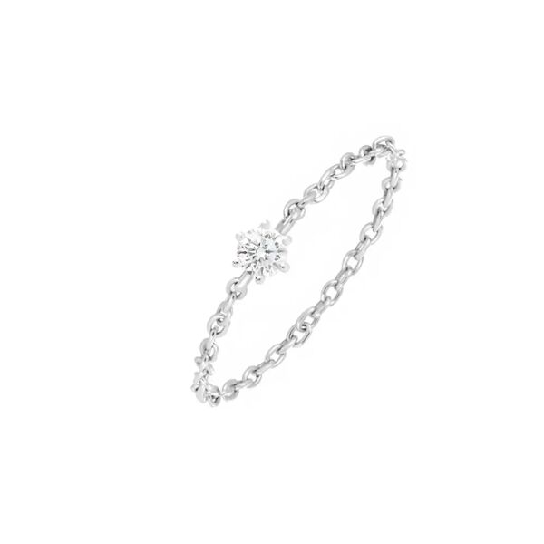 stroili anello solitario silver elegance argento rodiato cubic zirconia collezione: silver elegance - misura 58 bianco