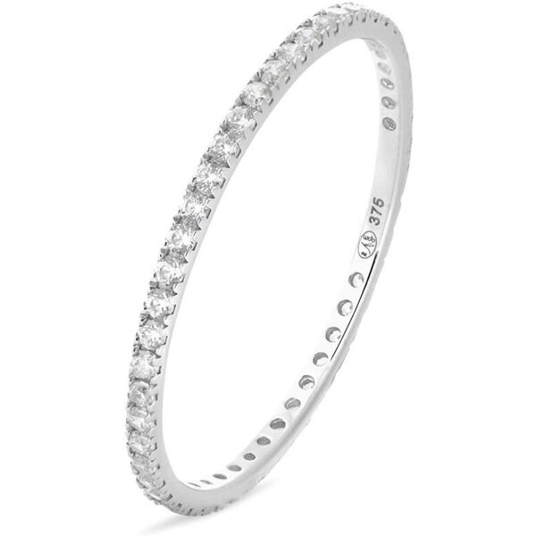 stroili anello eternity l'homme or oro bianco cubic zirconia collezione: l'homme or - misura 64 oro bianco